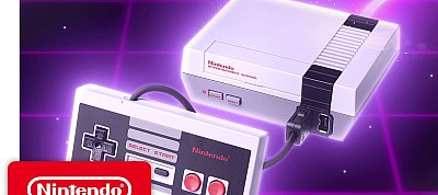 Videón a Nintendo miniatűr retro konzolja