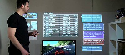 SurroundWeb néven folytatja a Microsoft az egész nappalit TV-vé változtató technológiája