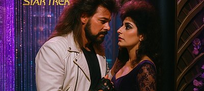 Így nézett volna ki a Star Trek ha egy glam rock banda lett volna