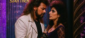 Így nézett volna ki a Star Trek ha egy glam rock banda lett volna