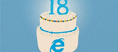 18. születésnapját ünnepli ma az Internet Explorer