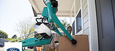 Nem lett túl meggyőző a Ford új, csomagszállításra tervezett robotja