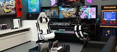 Építettek egy PC-t, ami úgy néz ki, mint a szoba, amire minden gamer vágyik