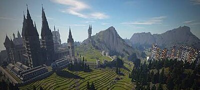 Komplett Harry Potter-játék lesz a Minecraft-ban felépített Roxfort pályából