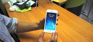 Ujjainkon kívül más testrészeinkkel is lezárhatjuk az iPhone 5s-t