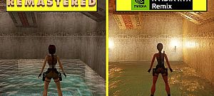 Videón a Tomb Raider felújított és sugárkövetéses változata