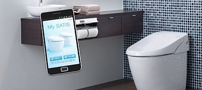 Zenél és naplóz is az új japán, okostelefonról vezérelhető WC