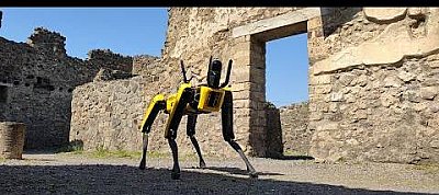 Biztonsági őr lesz a Spot robotkutyából, Pompeii ókori romjaira fog vigyázni