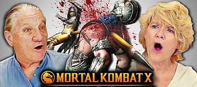 Így szörnyülködnek a nyugdíjasok a Mortal Kombat brutális kivégzésein