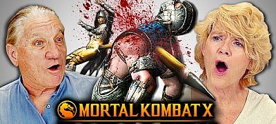 Így szörnyülködnek a nyugdíjasok a Mortal Kombat brutális kivégzésein