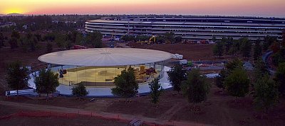 Nézd meg: Így áll jelenleg az Apple új, készülő főhadiszállása