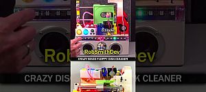 Videón a '70-es évek legmenőbb, disco stílusú floppytisztító berendezése