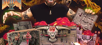 Zseniális: Kartonpapírból építette után, és játszotta végig a Doom 2 pályáit